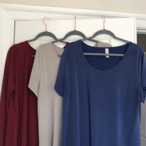 LuLaRoe 3 shirt bundle